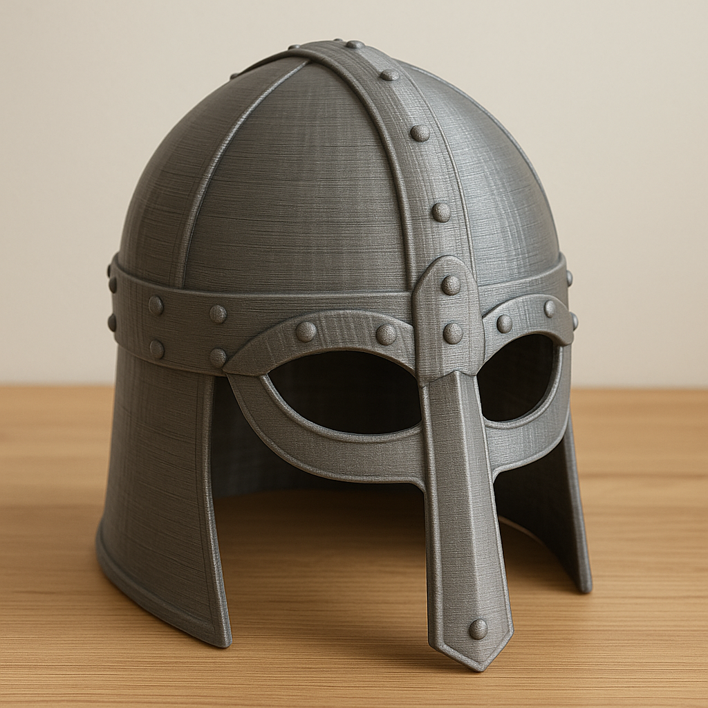 Elitarne pochówki wikingów w Danii – co odkryto i jak możesz wydrukować replikę hełmu